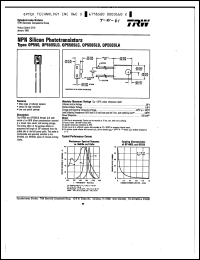 Click here to download OP550SLA Datasheet