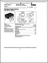 Click here to download OPI3151 Datasheet