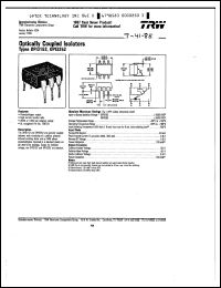 Click here to download OPI3252 Datasheet