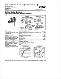 Click here to download OPB820S12 Datasheet