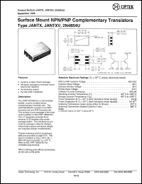 Click here to download JANTXVC2N4854U Datasheet
