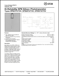 Click here to download OP804TX Datasheet