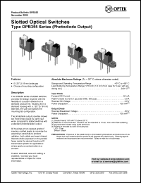 Click here to download OPB355L Datasheet