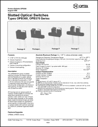 Click here to download OPB360 Datasheet
