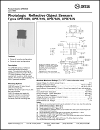 Click here to download OPB760 Datasheet