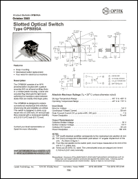 Click here to download OPB850 Datasheet