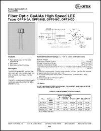 Click here to download OPF340 Datasheet