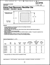 Click here to download OAC5811 Datasheet