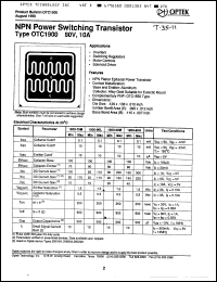 Click here to download OTC1900-80L Datasheet