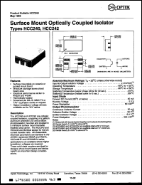 Click here to download HCC242 Datasheet