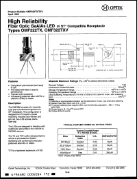 Click here to download OMF322TXV Datasheet