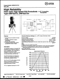 Click here to download OMF422TXV Datasheet