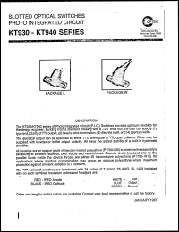 Click here to download KT930 Datasheet