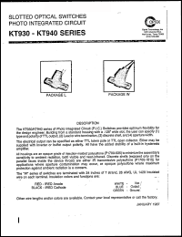 Click here to download KT932W51 Datasheet