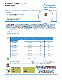 Click here to download OUE8A390Y1 Datasheet