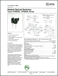 Click here to download OPB830L_06 Datasheet