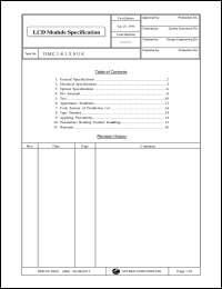 Click here to download DMC16129UE Datasheet