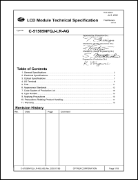 Click here to download C-51505NFQJ-LR-AG Datasheet