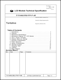 Click here to download T-51446L050 Datasheet