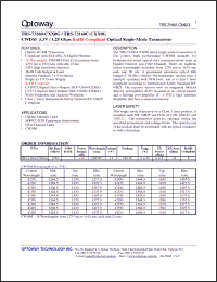 Click here to download TRS-73160-CXX0G Datasheet