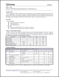 Click here to download PDA-1301Z-VSA Datasheet