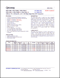 Click here to download SPB-3740G Datasheet