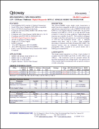 Click here to download SPS-9102MWG Datasheet