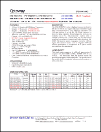 Click here to download SPB-9805MWG Datasheet