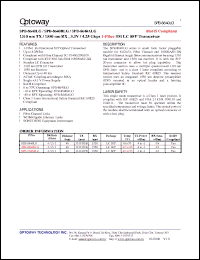 Click here to download SPB-8640BLG Datasheet