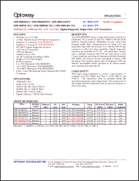 Click here to download SPB-9805BRWG Datasheet