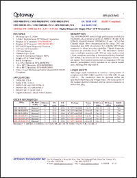 Click here to download SPB-9805BRLWG Datasheet