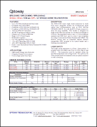 Click here to download SPS-2110AG Datasheet