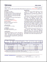 Click here to download XPM-2101WG Datasheet