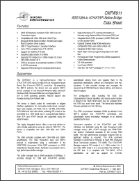 Click here to download OXFW911-TQ-A Datasheet