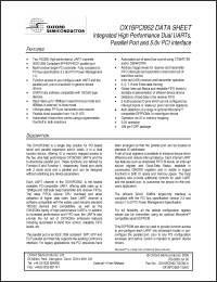 Click here to download OX16PCI952-TQC60-A Datasheet