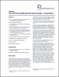 Click here to download UHP112 Datasheet