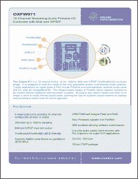 Click here to download OXFW971 Datasheet
