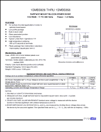 Click here to download 1SMB5953 Datasheet