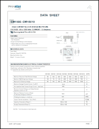 Click here to download CM15010 Datasheet