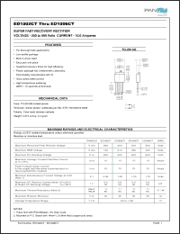 Click here to download ED1006CT Datasheet