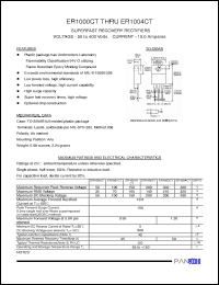 Click here to download ER1000 Datasheet