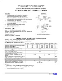 Click here to download ER1004FCT Datasheet