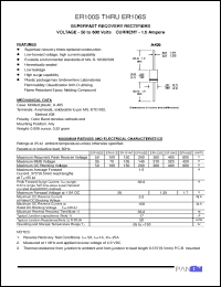 Click here to download ER106S Datasheet