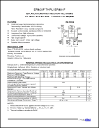 Click here to download ER801AF Datasheet