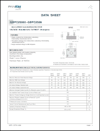 Click here to download GBPC25005 Datasheet
