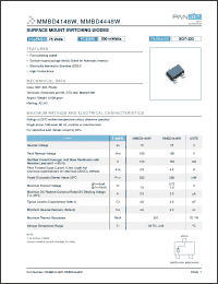 Click here to download MMBD4448W Datasheet