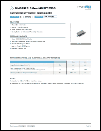 Click here to download MMSZ5250B Datasheet