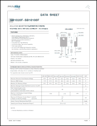 Click here to download SB1030F Datasheet