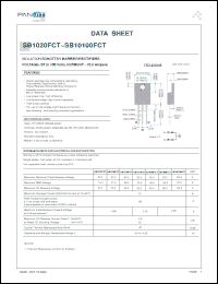 Click here to download SB1040FCT Datasheet