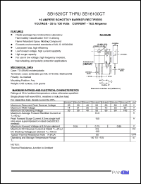 Click here to download SB1640CT Datasheet